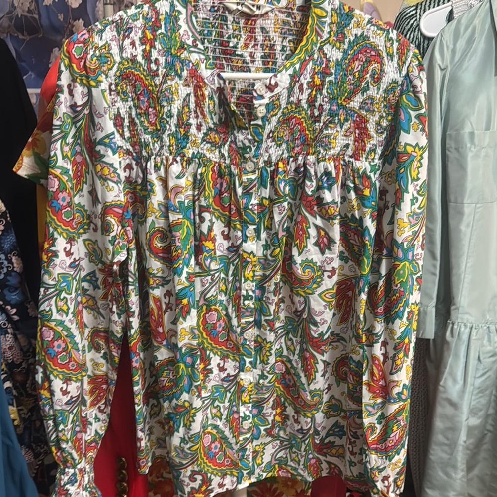 Colorful Paisley Women's Top
